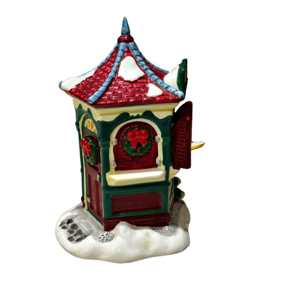DEPT 56 Christmas The Original Snow Village "Tour The Village" Tourist Center - Picture 3 of 11